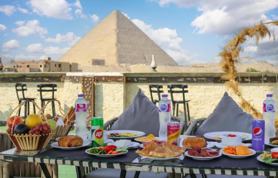 Thoth Pyramids Inn Kafrat al Jabal Exterior photo